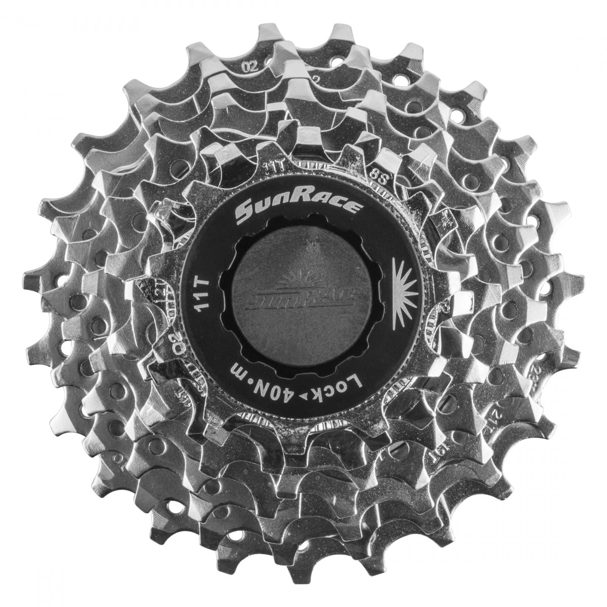 SunRace CS-R86 Cassette, 8-Speed, 11-23T, Nickel