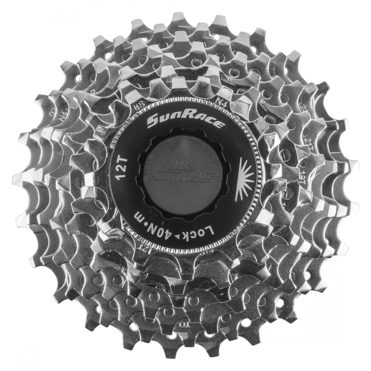 SunRace CS-R86 Cassette, 8-Speed, 12-25T, Nickel