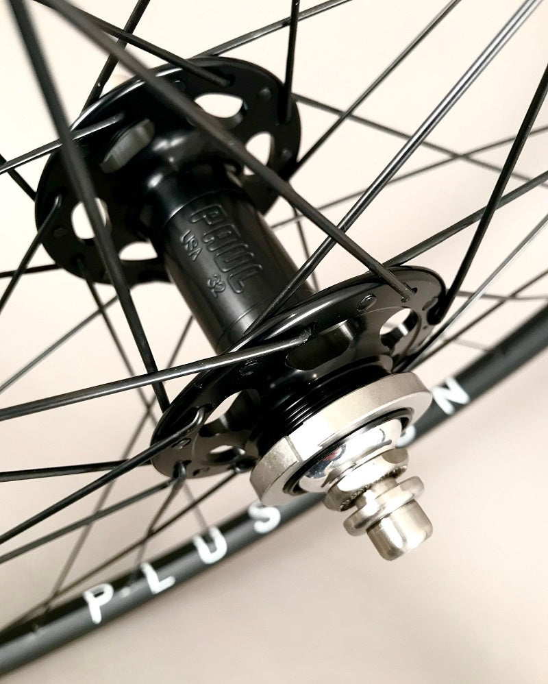 H + Plus Son Archetype Paul Hubs Track Fixed Gear Wheelset 32 24