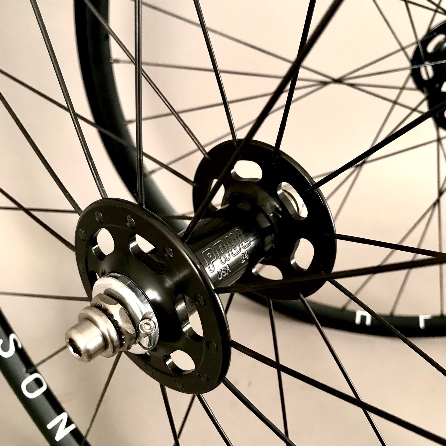 H + Plus Son Archetype Paul Hubs Track Fixed Gear Wheelset 32 24