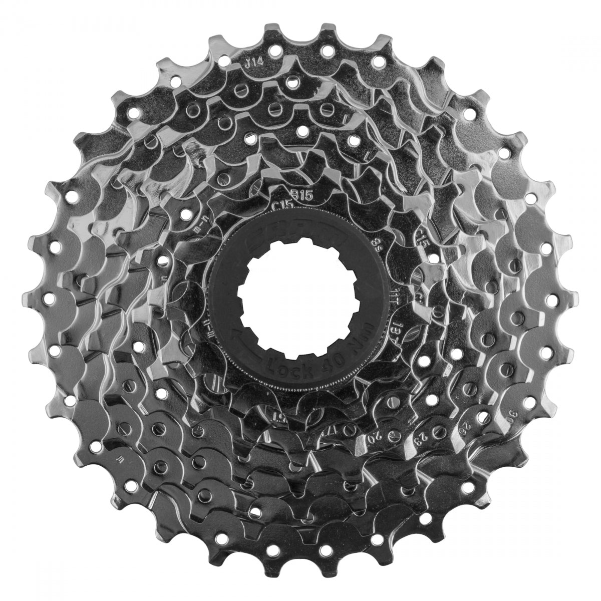 SRAM PG 850 Cassette, 8-Speed, 11-30T, Silver