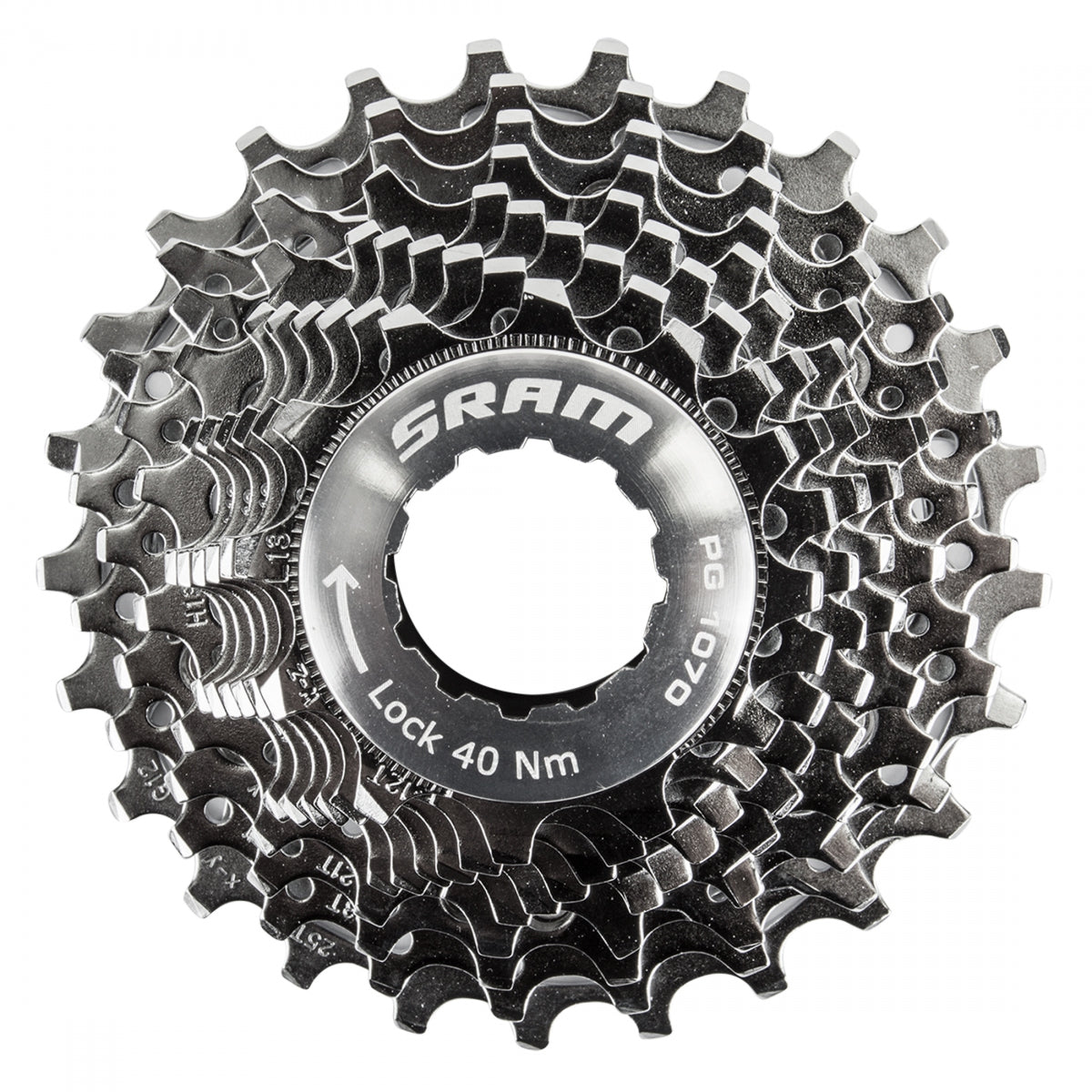 SRAM PG-1070 Cassette, 12-25T, 10-Speed