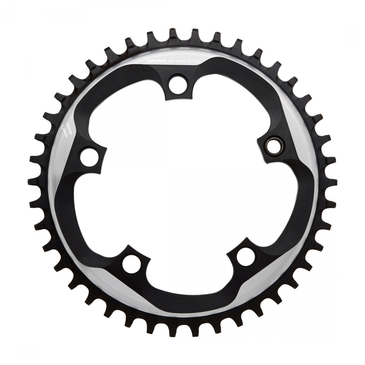 SRAM X-SYNC Chainring, 42T, 110mm, 11-Speed, Gray