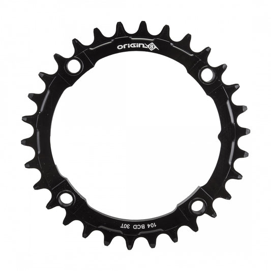 Origin8 Holdfast Oval Direct 1x Chainring, 104mm, 30T, 10/11-Speed, 4B, Black