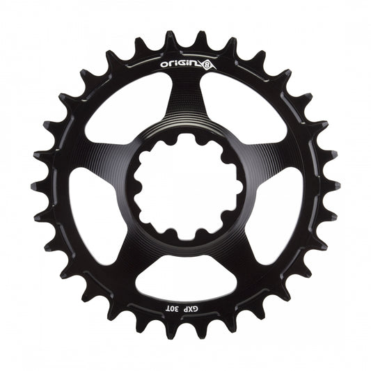 Origin8 Holdfast Oval Direct 1x Chainring, GXP, 30T, 10/11-Speed, Black