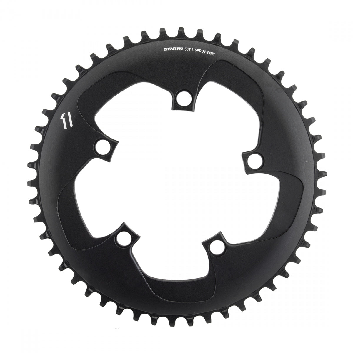 SRAM X-SYNC Chainring, 11-Speed, 50T, 110mm, Black