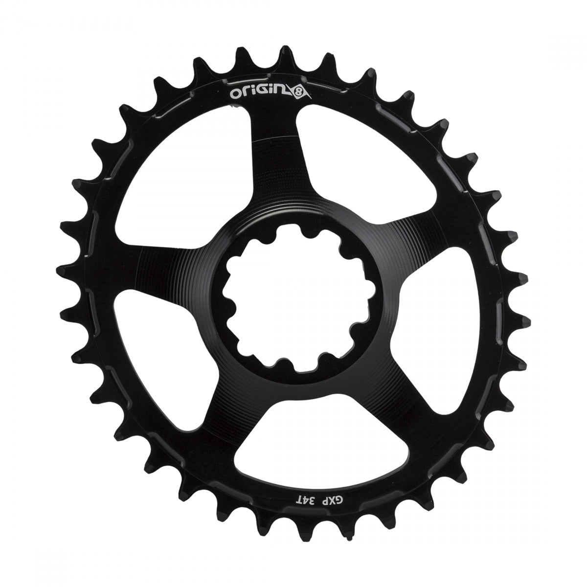 Chainring Or8 Holdfast Oval Direct Gxp 34T 10/11/12S Bk