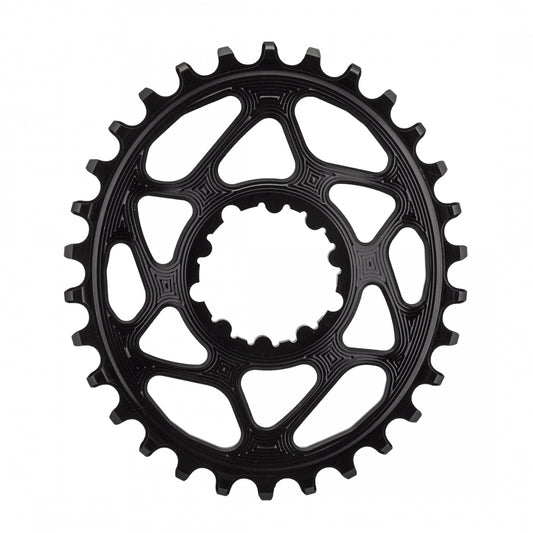 AbsoluteBLACK GXP Oval Direct N/W Chainring,Â 30T,Â Black