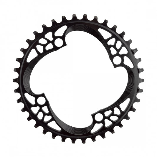 AbsoluteBLACK BCD N/W Chainring, 38T, 104mm 4-Bolt,Â Black