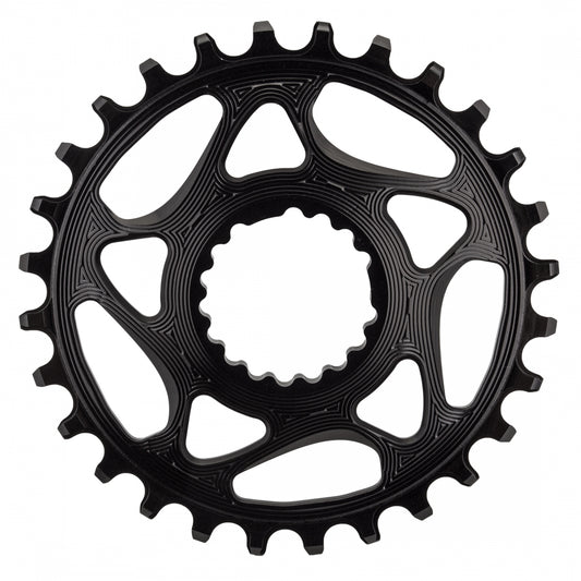 AbsoluteBLACK Cannondale Direct N/W Chainring,Â Hollowgram, 28T, Black