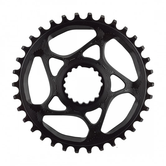 AbsoluteBLACK Cannondale Direct N/W Chainring,Â Hollowgram, 34T, Black