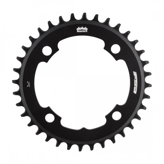 Full Speed Ahead Megatooth 1x10/11spd Chainring, 104mm 4-Bolt, 38T, Black