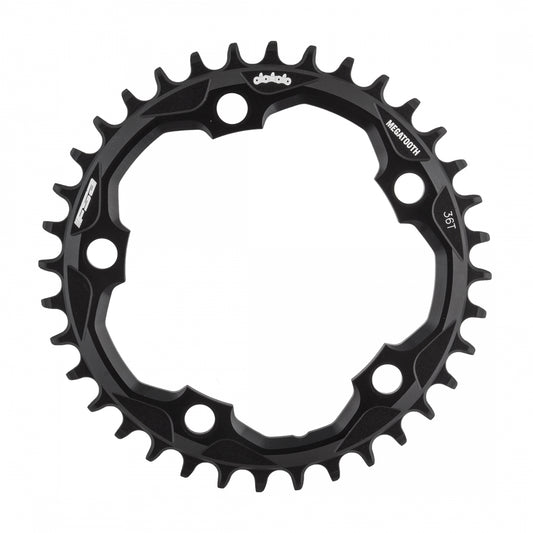 Full Speed Ahead Megatooth 1x10/11spd Chainring, 110mm 5-Bolt, 36T, Black