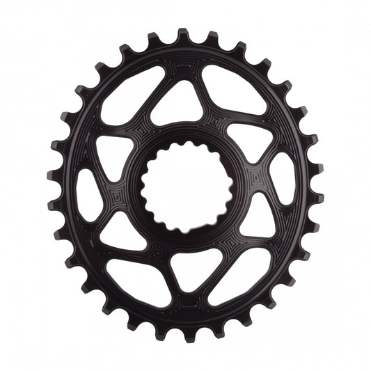 AbsoluteBLACK Cannondale Direct Oval N/W, Chainring, Hollowgram, 30T, Black