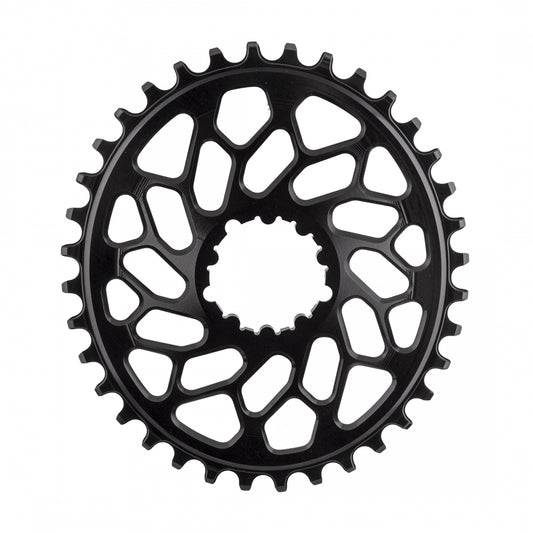 AbsoluteBLACK GXP & BB30 Oval Direct CX Chainring, 36T,Â Black