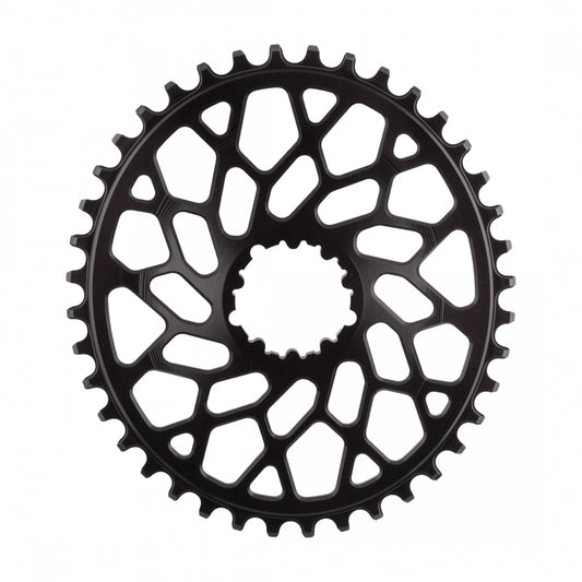 AbsoluteBLACK GXP & BB30 Oval Direct CX Chainring, 40T,Â Black