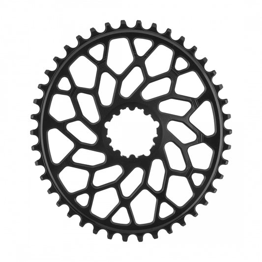 AbsoluteBLACK GXP & BB30 Oval Direct CX Chainring, 42T,Â Black