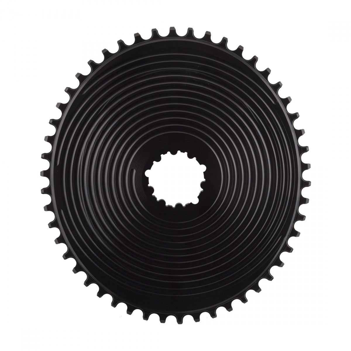 AbsoluteBLACK GXP & BB30 Oval Direct CX Chainring, 50T,Â Black