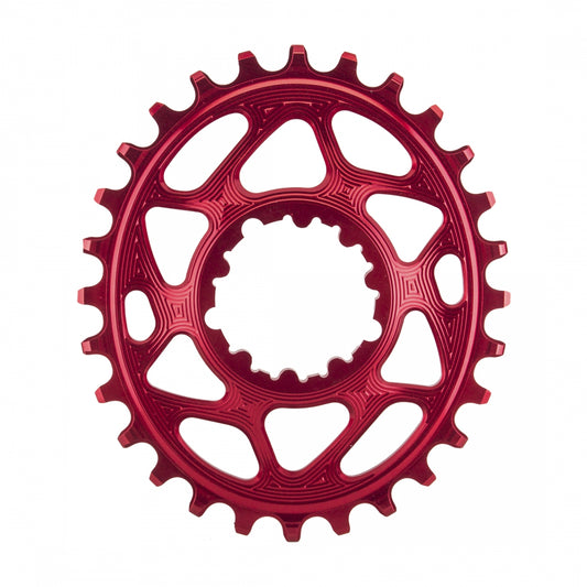 AbsoluteBLACK GXP Oval Direct Boost 148 Chainring, 28T, Red