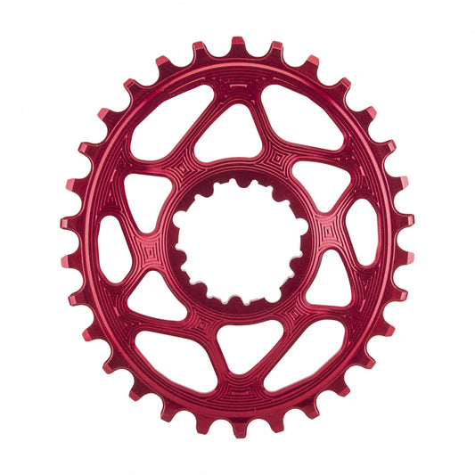 AbsoluteBLACK GXP Oval Direct Boost 148 Chainring, 30T, Red