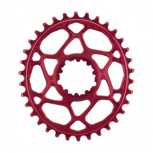 AbsoluteBLACK GXP Oval Direct Boost 148 Chainring, 34T, Red