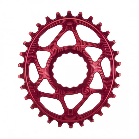 AbsoluteBLACK Raceface Cinch Oval Direct N/W Chainring, 30T,Â Red