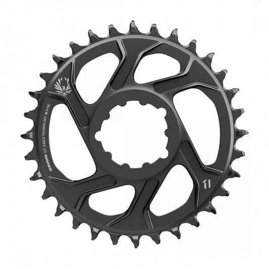 SRAM X-SYNC 2 Eagle Direct Mount Chainring, GXP/BB30, 12-Speed, 30T, 3mm Offset Boost, Black