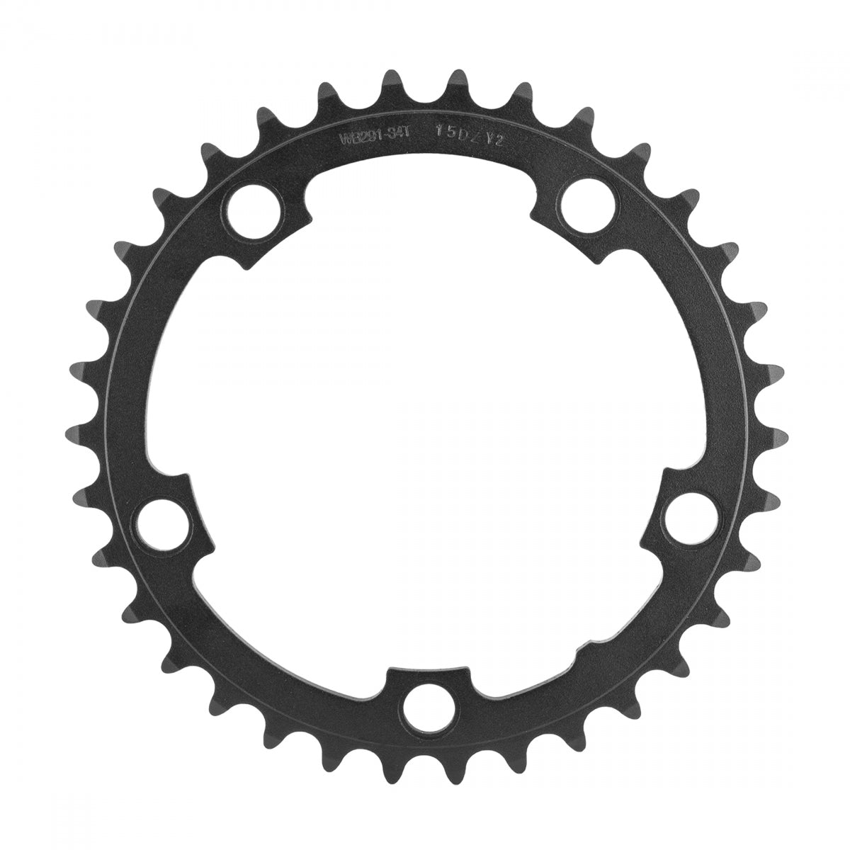 FSA Pro Road Chainring, 110mm x 34T, 5-Bolt, 10-11sp, Alloy, Black
