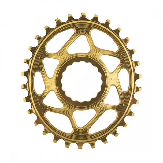 AbsoluteBLACK GXP Oval Direct N/W Chainring,Â 30T,Â Gold