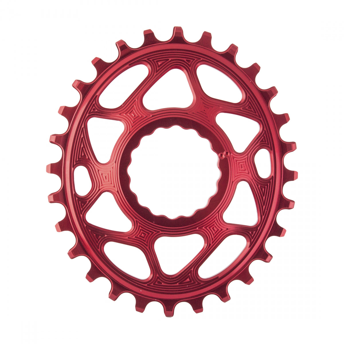 AbsoluteBLACK Raceface Cinch Oval Direct N/W Boost148 Chainring, 28T,Â Red