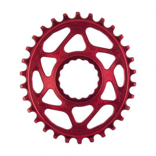 AbsoluteBLACK Raceface Cinch Oval Direct N/W Boost148 Chainring, 30T,Â Red