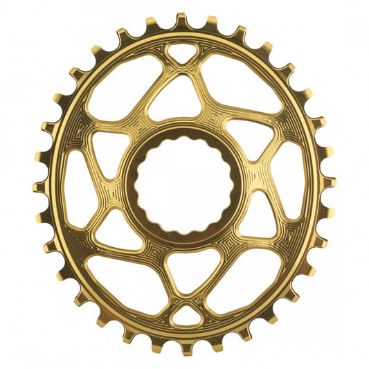 AbsoluteBLACK Raceface Cinch Oval Direct N/W Chainring, 32T,Â Gold