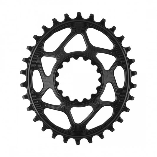 AbsoluteBLACK Oval E13 Direct N/W Chainring, 30T, Black