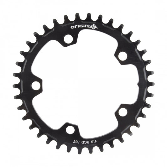 Origin8 Holdfast 1x 10/11sp Chainring BCD, 110mm 5-Bolt, 38T, Black