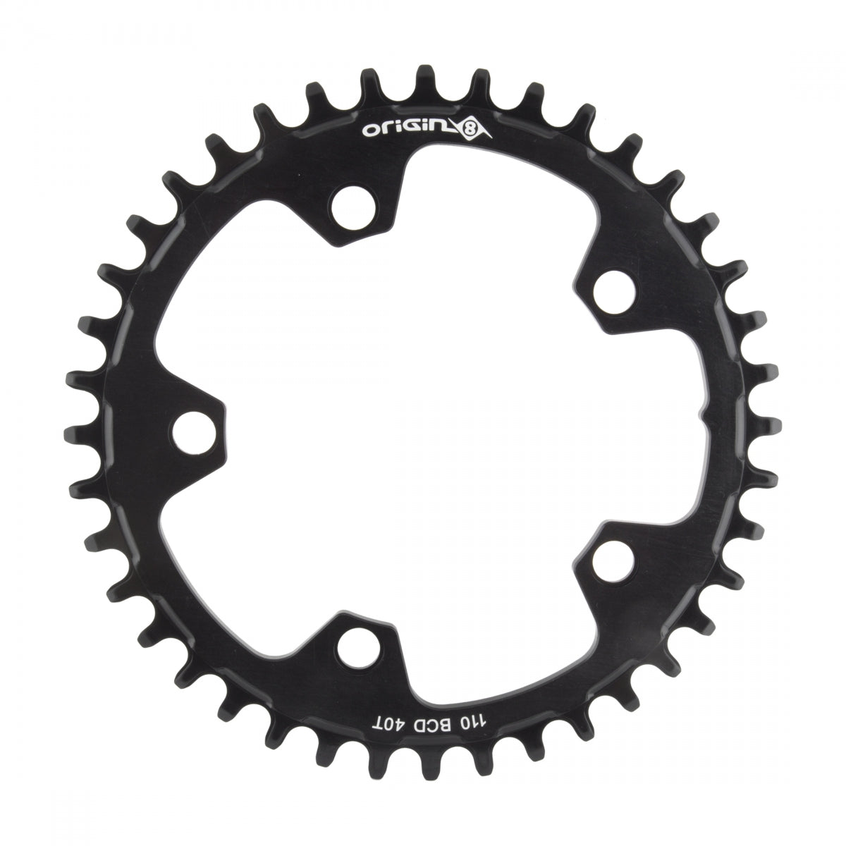 Origin8 Holdfast 1x 10/11sp Chainring BCD, 110mm 5-Bolt, 40T, Black