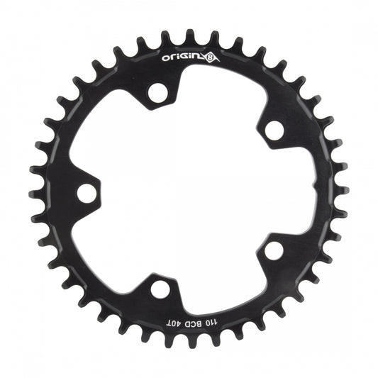 Origin8 Holdfast 1x 10/11sp Chainring BCD, 110mm 5-Bolt, 40T, Black