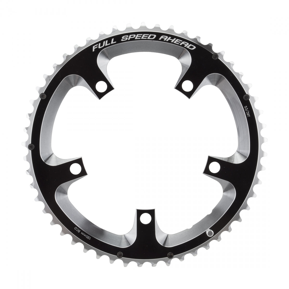 Chainring Fsa Road Super 130Mm 53T 5B Wa445 10/11S Bk