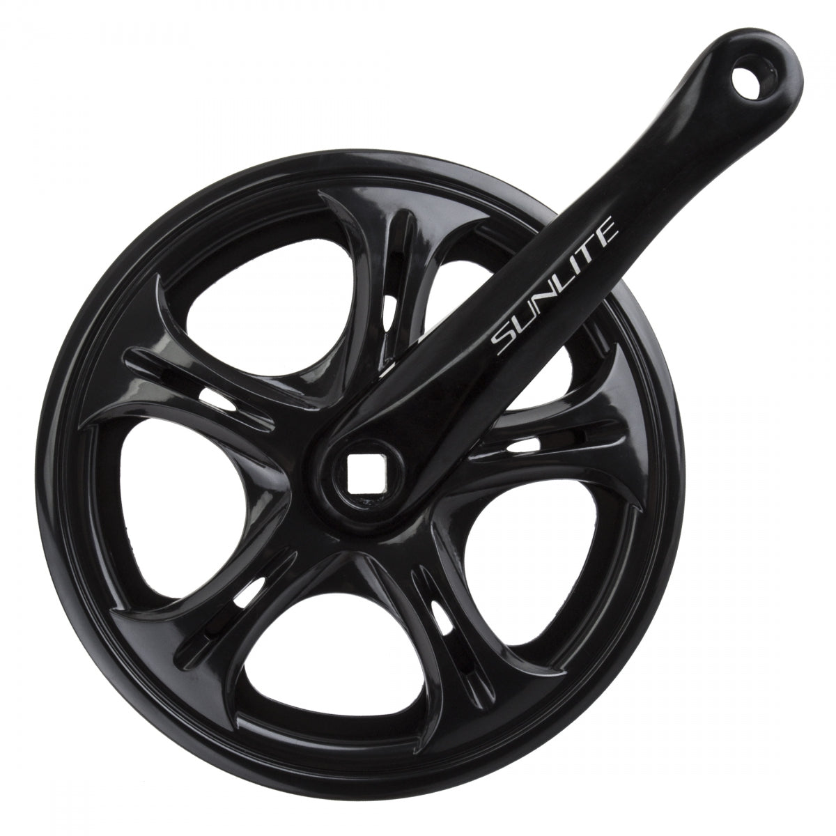 SUNLITE 170mm 48T 1-Speed Crankset Black