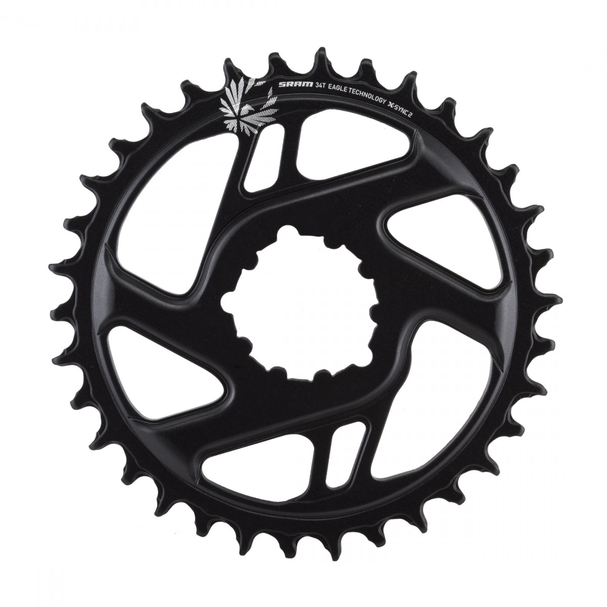 Chainring Sram 34T Direct 3Mm Bk 12S Gxp/Bb30 Boost X-Sync Eagle Cf