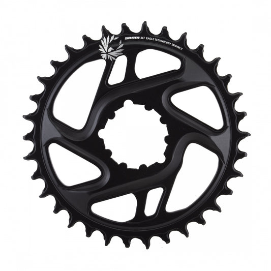 Chainring Sram 34T Direct 6Mm Bk 12S Gxp/Bb30 X-Sync Eagle Cf