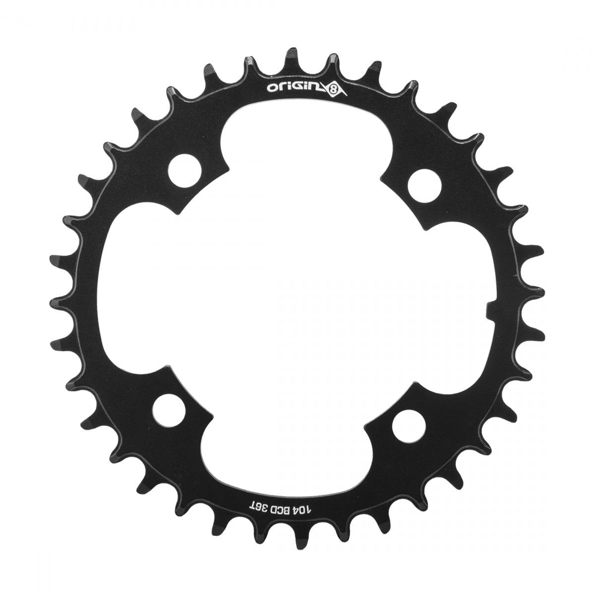 Chainring Or8 Thruster 104Mm 36T 10/11/12S 4B Bk