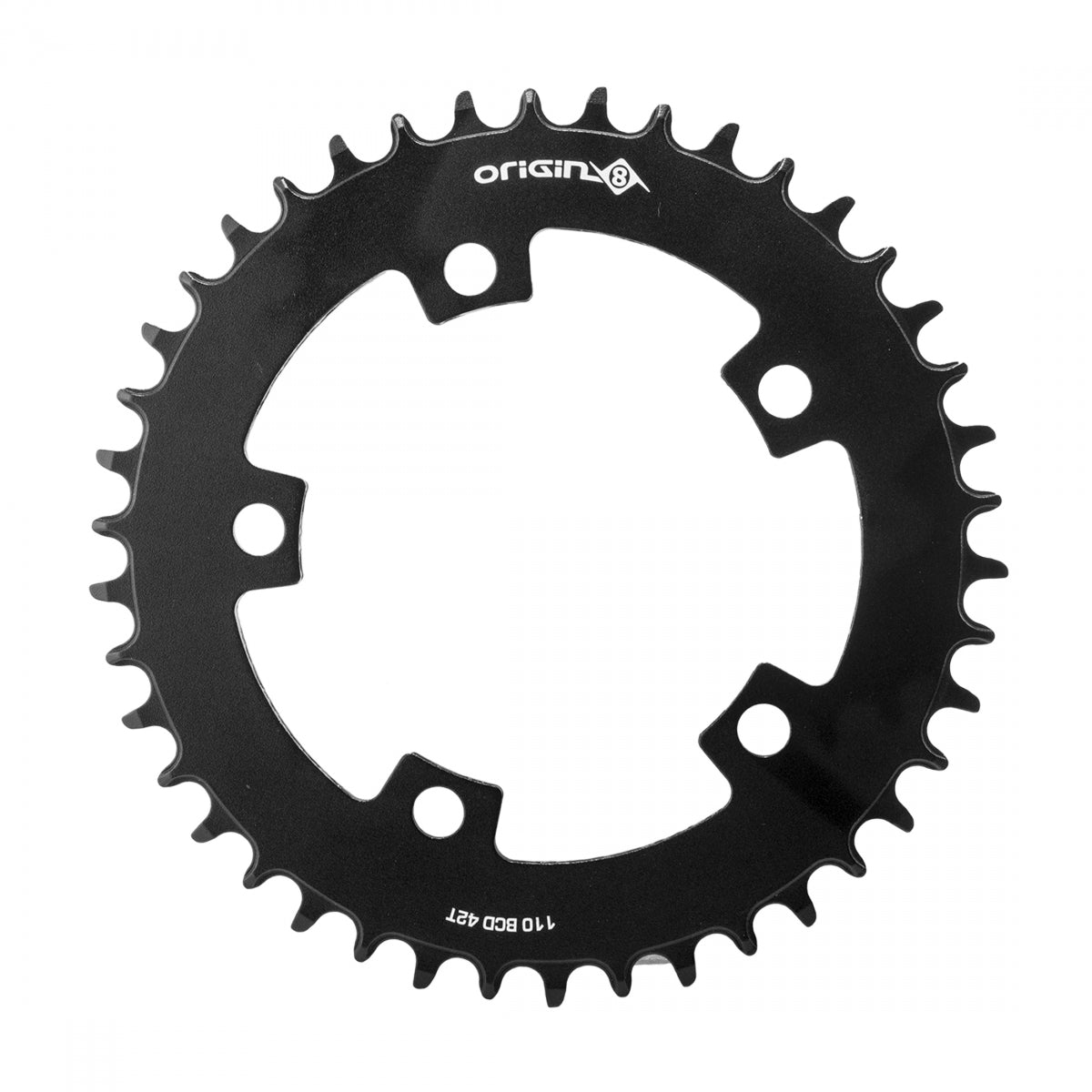 Chainring Or8 Thruster 110Mm 42T 10/11S 5B Bk