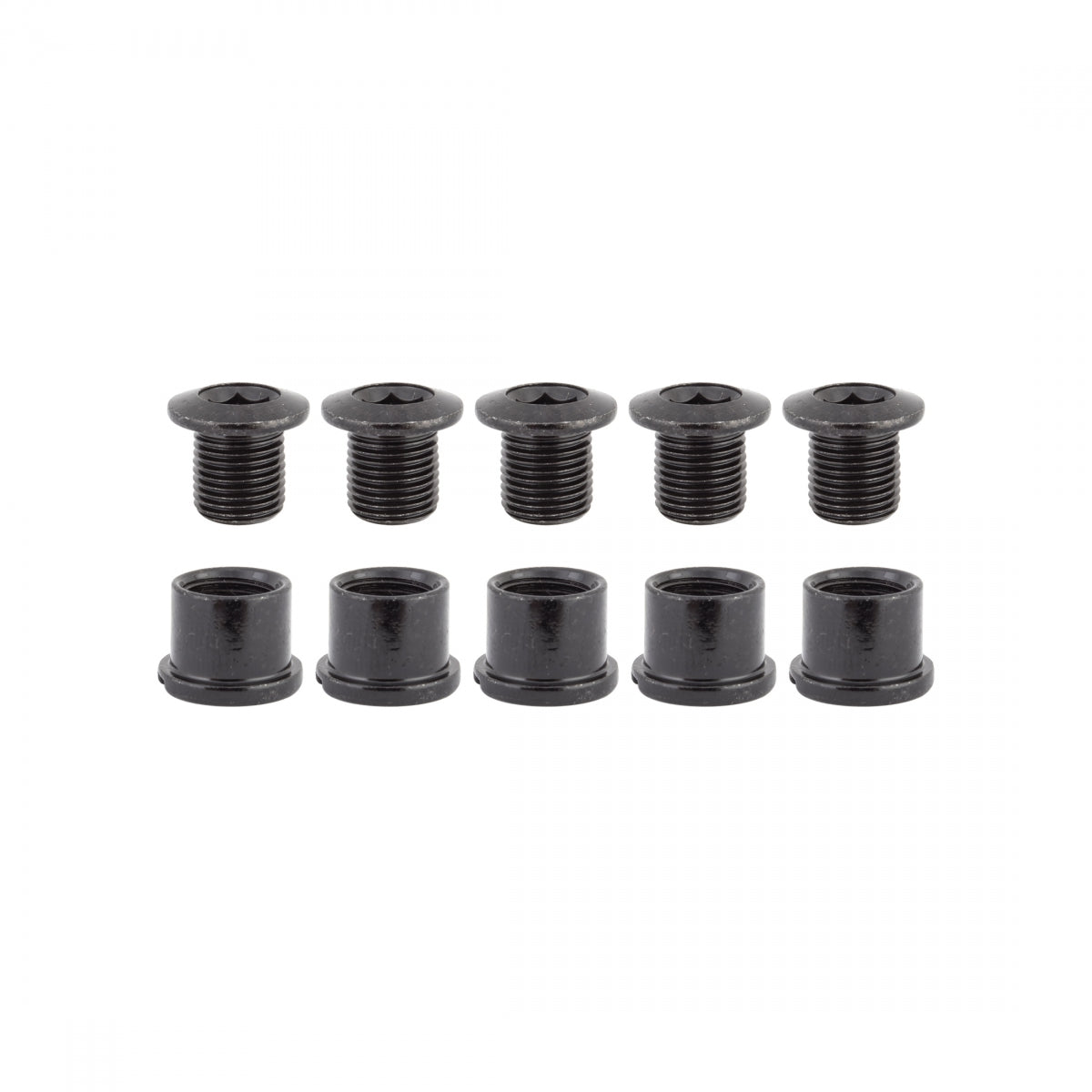 Chainring Bolt Set Or8 Thruster Road Double Stl Bk