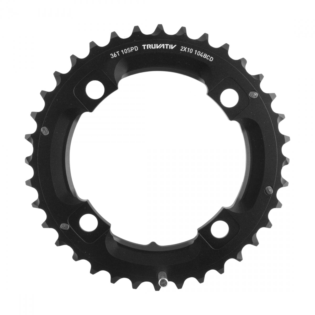 Chainring Sram 36T 104Mm 2X10 3-Pin 36/22 Aly Bk