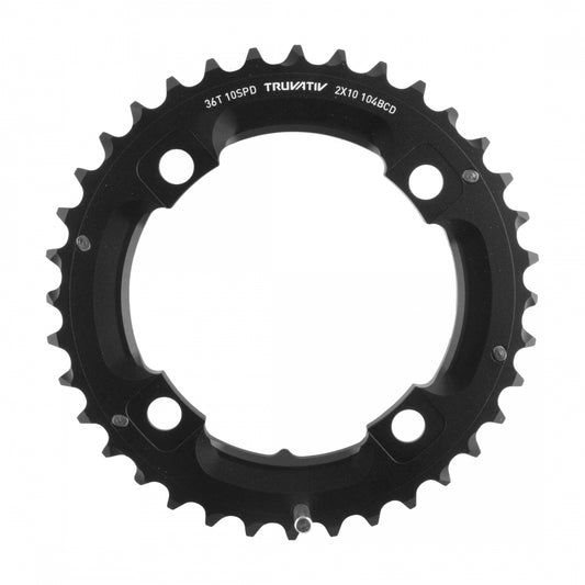 Chainring Sram 36T 104Mm 2X10 3-Pin 36/22 Aly Bk