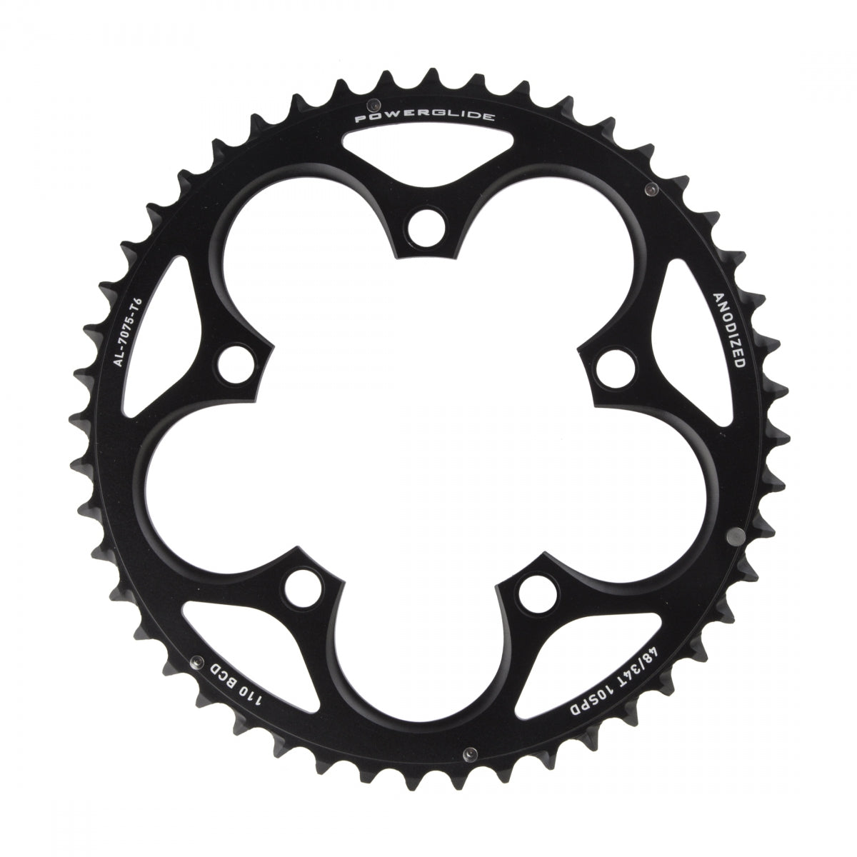 Chainring Sram 48T 110Mm 48/34 L-Pin Gxp Aly Bk