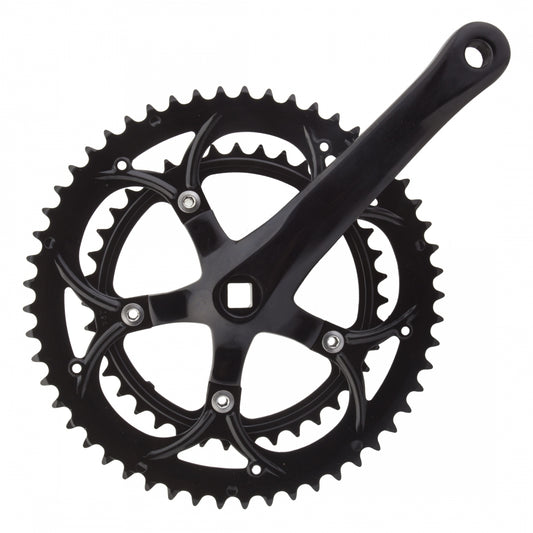 Crankset Sunlt Rd 172X53/39 Sq Blk