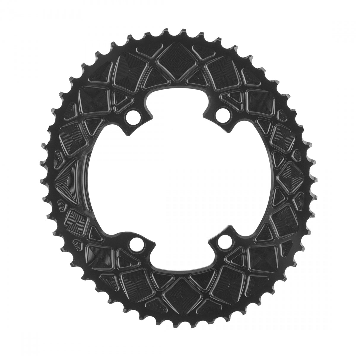 Chainring Absoluteblack Oval 110Mm 50T 4B 2X 9100 Bk