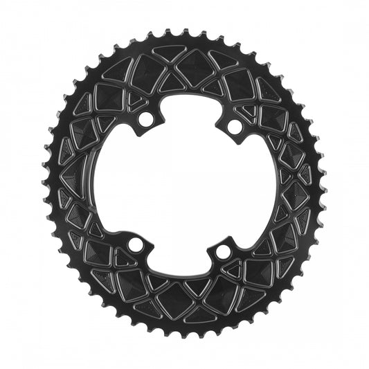 Chainring Absoluteblack Oval 110Mm 52T 4B 2X 9100 Bk
