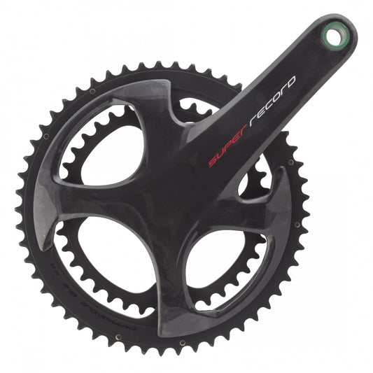 Campagnolo Super Record Crankset - 175mm, 12-Speed, 53/39t, 112/146 Asymmetric BCD, Campagnolo Ultra-Torque Spindle Interface, Carbon